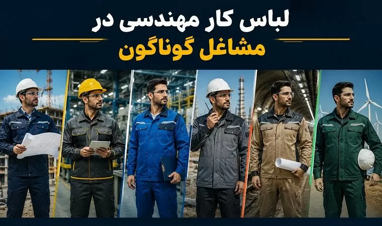 لباس کار مهندسی شیک