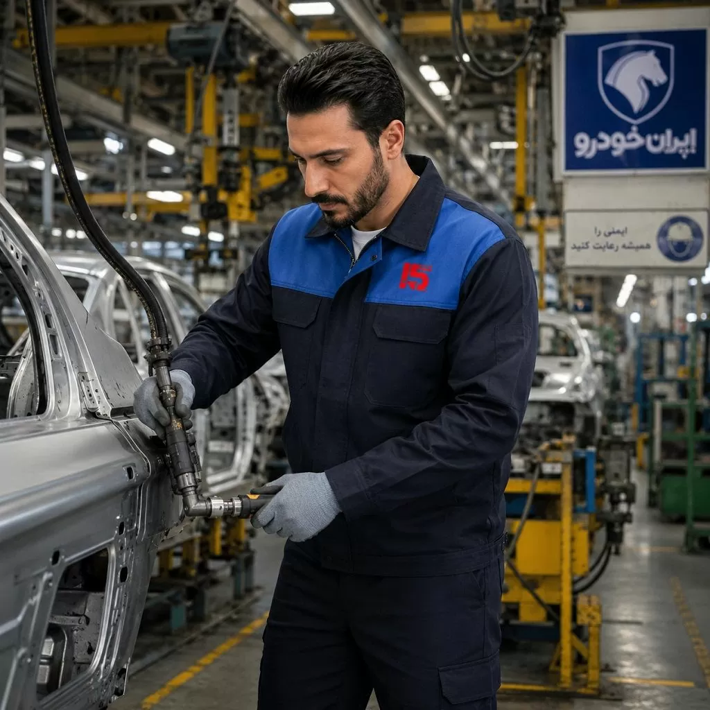 لباس کار ایران خودرویی