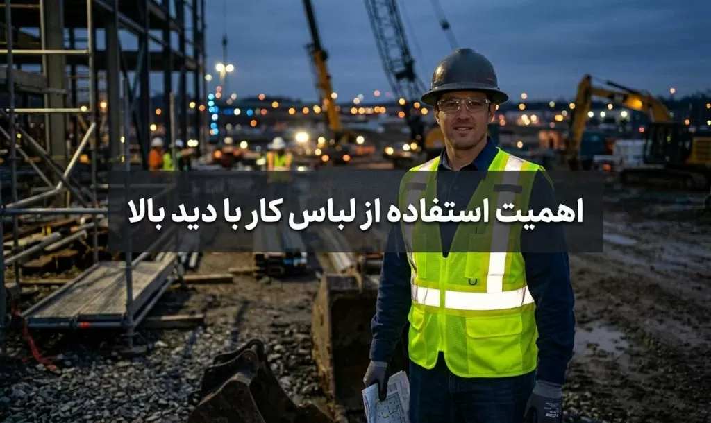 اهمیت استفاده از لباس کار با دید بالا 