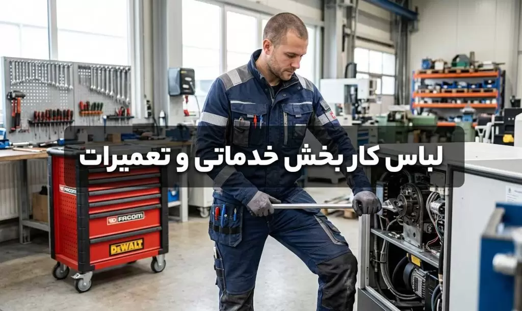 لباس کار بخش خدماتی و تعمیرات