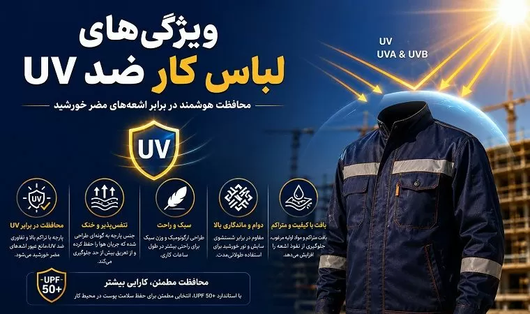 لباسکار محافظت در برابر نور خورشید | لباسکار ضد UV 3 ویژگی لباس کار ضد UV